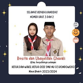 Pemilihan Ketua Osis SMK NU 03 BONDOWOSO Berlangsung Sukses,