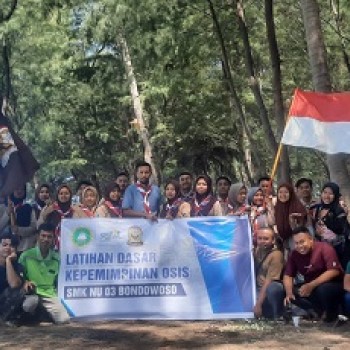 Pelaksanaan Kegiatan Latihan Dasar Kepemimpinan Osis SMK NU 