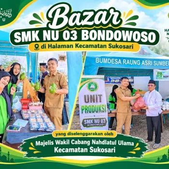 SMK NU 03 Bondowoso Meriahkan Hari Santri Nasional 2026 mela