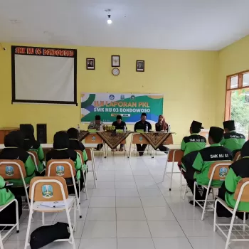 Kegiatan Uji Laporan PKL SMK NU 03 BONDOWOSO